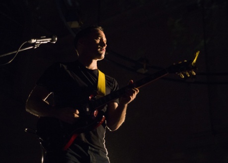 Jamie Stewart of Xiu Xiu at St John-at-Hackney.