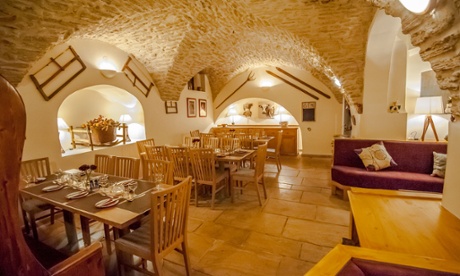 Restaurant at Chalet Hotel Charlotte, Serre Chevalier, France