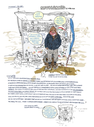 Muhamed the tea vendor.