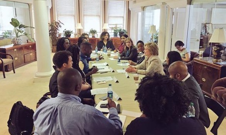 Hillary Clinton meeting
