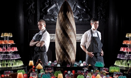 Bompas & Parr's previous eye-catching dishes have included crafted jelly.