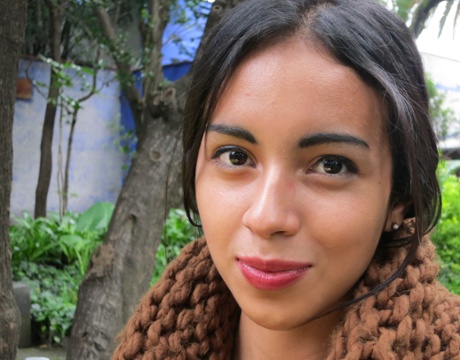 Industrial engineer Iris Salazar at the museum.