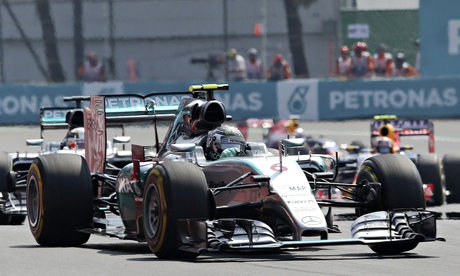 Nico Rosberg wins the Mexican Grand Prix