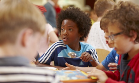 Children at St Chris school