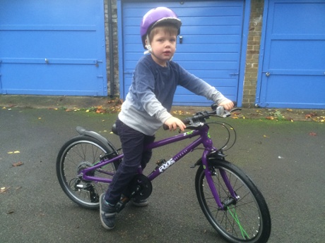 Ralph trying out the Frog 52.