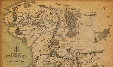 Map Of Middle Earth