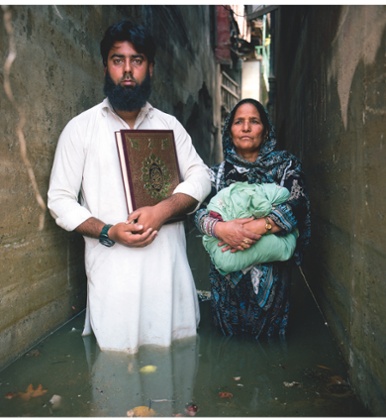 flood victims in India