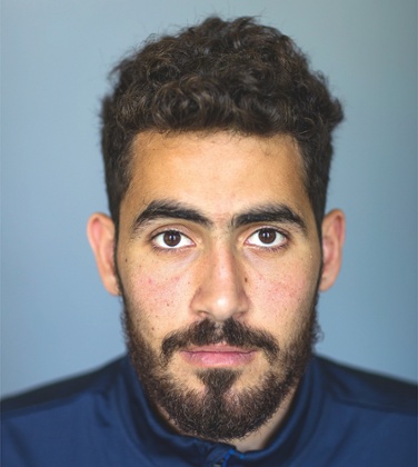 Goalkeeper Muhannad Hussein 