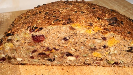 Suzanne Anderegg took this pic of her spiced fruit and nut bread with clementines.