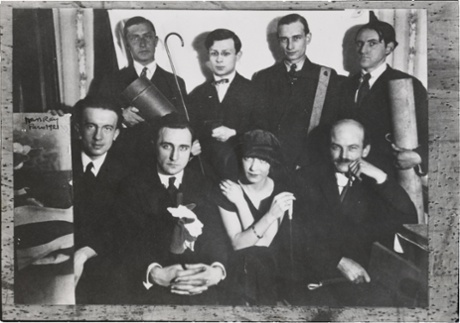 Le groupe Dada, 1922