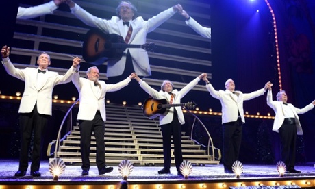 The Monty Python team perform at the O2 earlier this year.