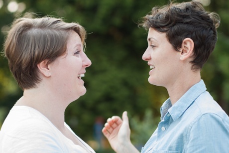 Celeste and Kathleen