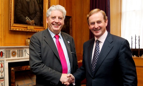 Alasdair McDonnell, left, pictured with the Irish prime minister, Enda Kenny, in 2011.