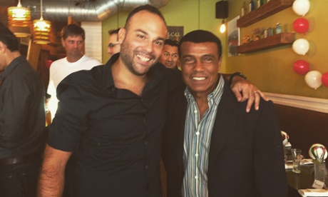 Luis Miguel Echegaray and Teofilo Cubillas 