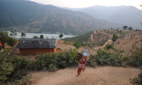 Villagers in Nepal cope with water shortages 