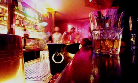 The bar at Monster Ronson’s club, Berlin