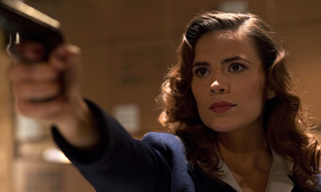 Hayley Atwell as Peggy in Agent Carter.
