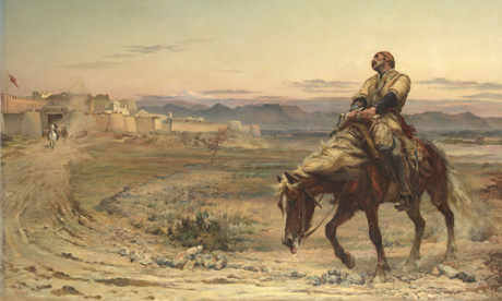 Elizabeth Butler’s Remnants of an Army (1879). Images courtesy of Tate