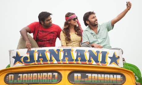 Still from Vignesh Shivan's comedy thriller Naanum Rowdydhaan