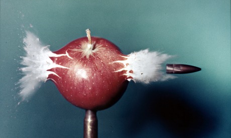 Bullet Through Apple, 1964, Harold Edgerton,