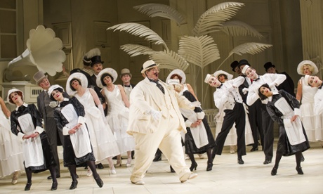 Robert Lloyd (The Mikado Of Japan) in The Mikado by Gilbert and Sullivan @ London Coliseum.