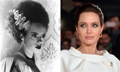 Bride to be ... Angelina Jolie could be following in the footsteps of Elsa Lanchester.