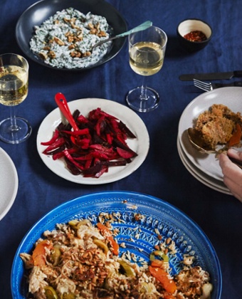 Moreishly subtle ... a warm, rich, turmeric-yellow, one-pot chicken stew.