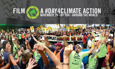  Film a #Day4Climate on November 29