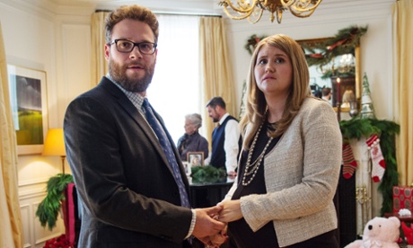 Seth Rogen and Jillian Bell.