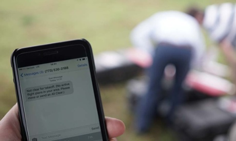 Installed in a drone, the software sends the location, altitude and speed of the drone to a centralised control that can divert drones away from each other, or from public buildings