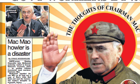 The Sun has fun at John McDonnell’s expense. 
