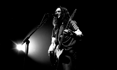 John Frusciante of Red Hot Chili Peppers pictured in Milan, Italy.