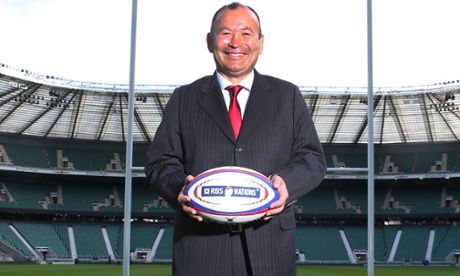 New England coach Eddie Jones.