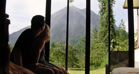 Smithsonian room atthe Arenal Observatory Lodge