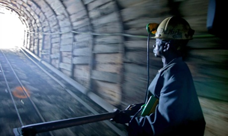 DRC mine worker