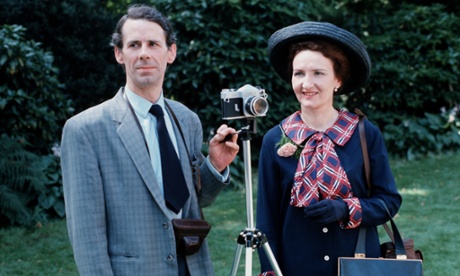Stephen Hancock with his on-screen wife, Emily, played by Eileen Derbyshire, in the 1970s.