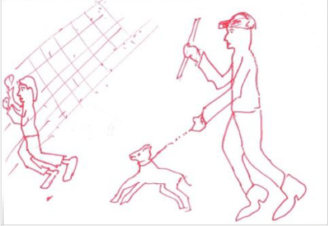 Doctors of the World: refugee drawing