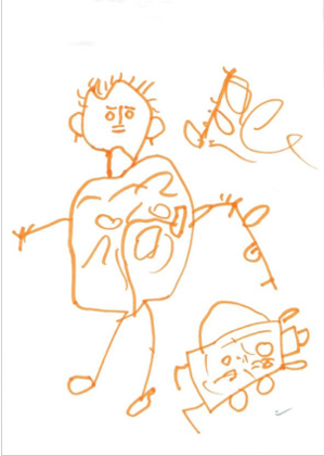 Doctors of the World: refugee drawing