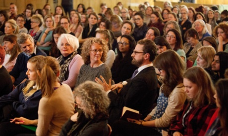 Guardian Members debate at a Guardian Live event: What’s all the fuss about feminism? at Conway Hall in London, 18 March 2015.