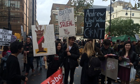 student grant protests.