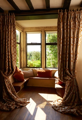 The view from here: a sunny window seat.