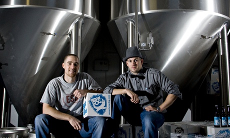 Alternative ways: BrewDog’s Martin Dickie and James Watt. 