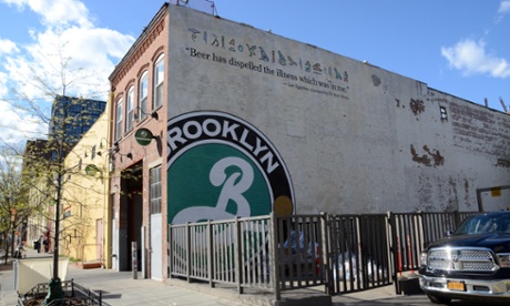 All about the beer: New York’s Brooklyn Brewery.