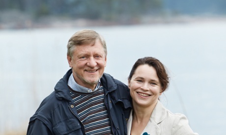 Juha and Marjo Nurminen by the Baltic