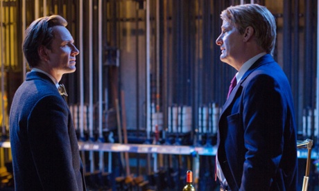 Fassbender and Jeff Daniels in Steve Jobs.