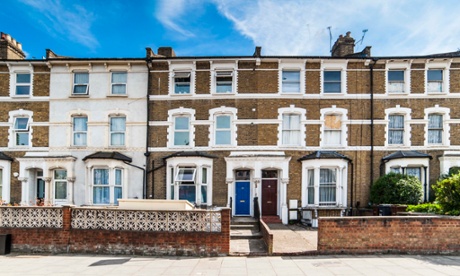 Exterior of flat with toilet at top of the stairs