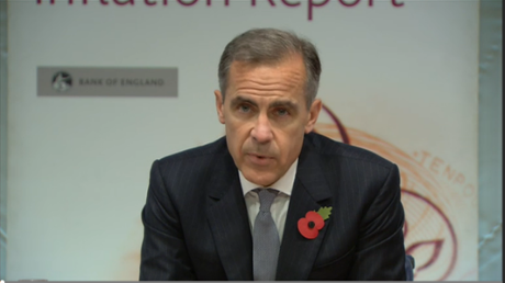 Carney at Bank press conference