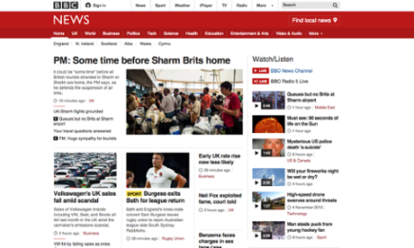 BBC News website
