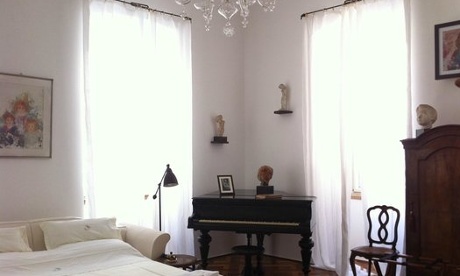 The Barber of Seville room, Atelier Lidia Polla, Trieste, Italy