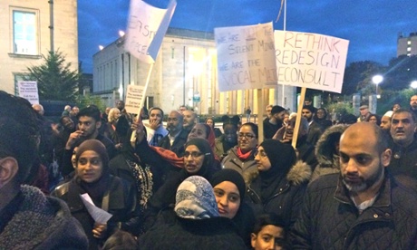 Waltham Forest mini-Holland protest